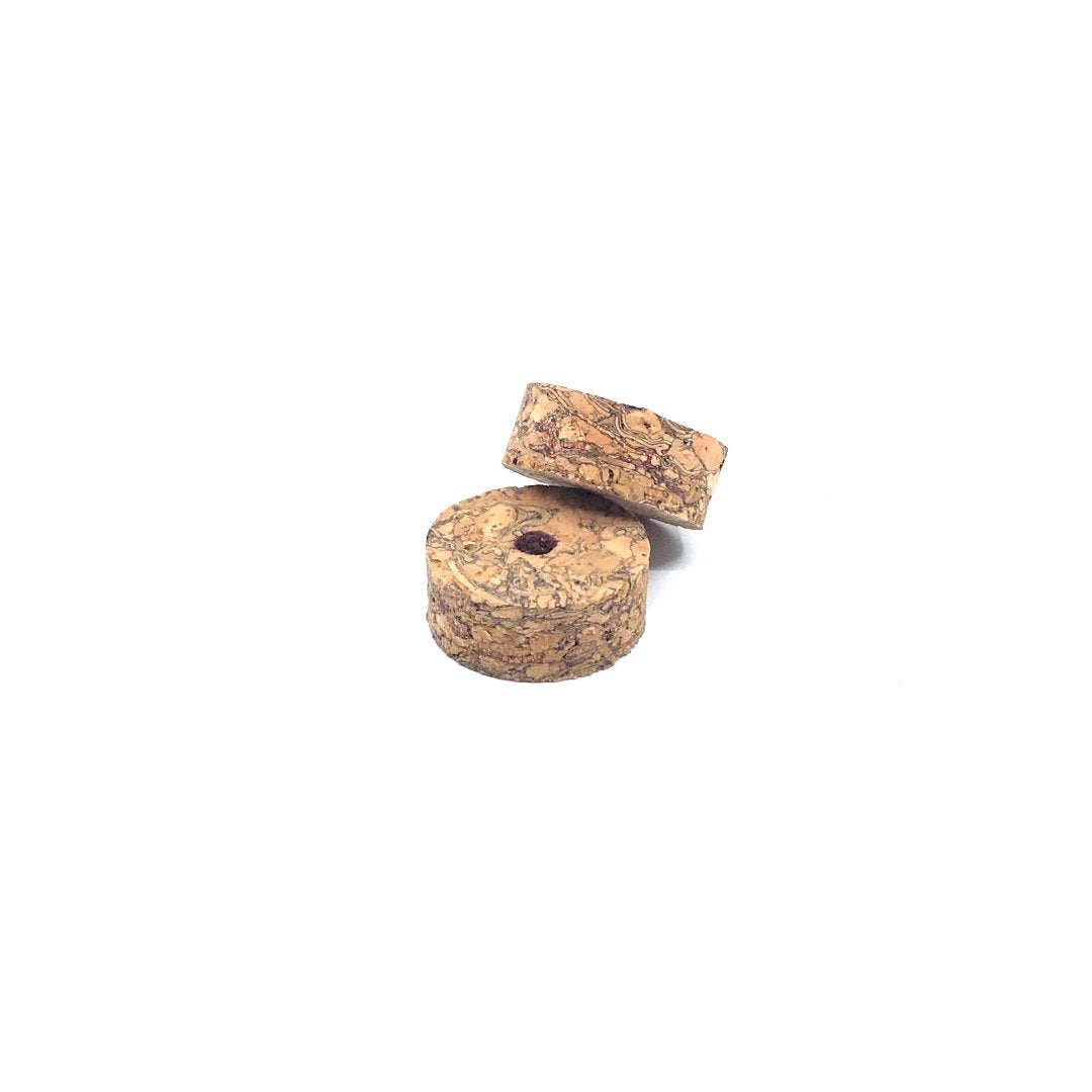 Cork ring - PURPLE BURL 1 1/4" x 1/2" = 32 x 12.7mm with hole 1/4" = 6 mm