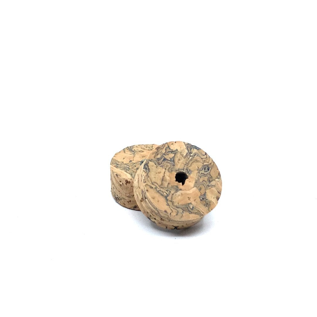 Cork ring - RIVER BLUE 1 1/4" x 1/2" = 32 x 12.7mm with hole 1/4" = 6 mm