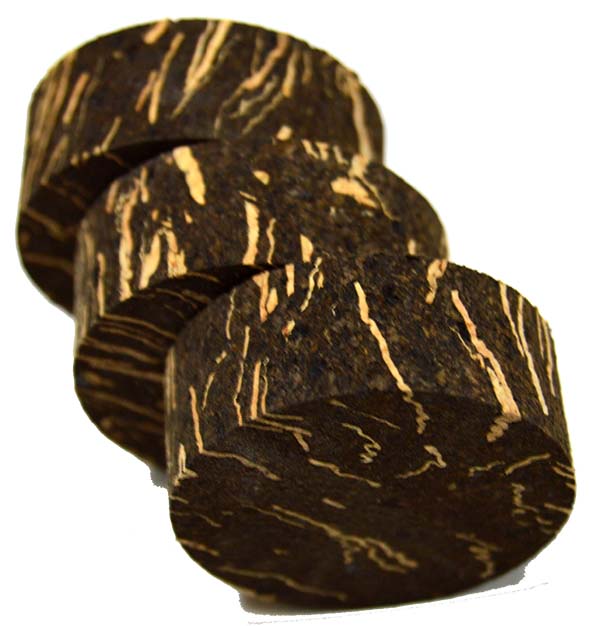 Cork4us Cork rings Black Wave V 1 1/4" x 1/2" (32mm x 13mm) with hole 1/4" (6mm)