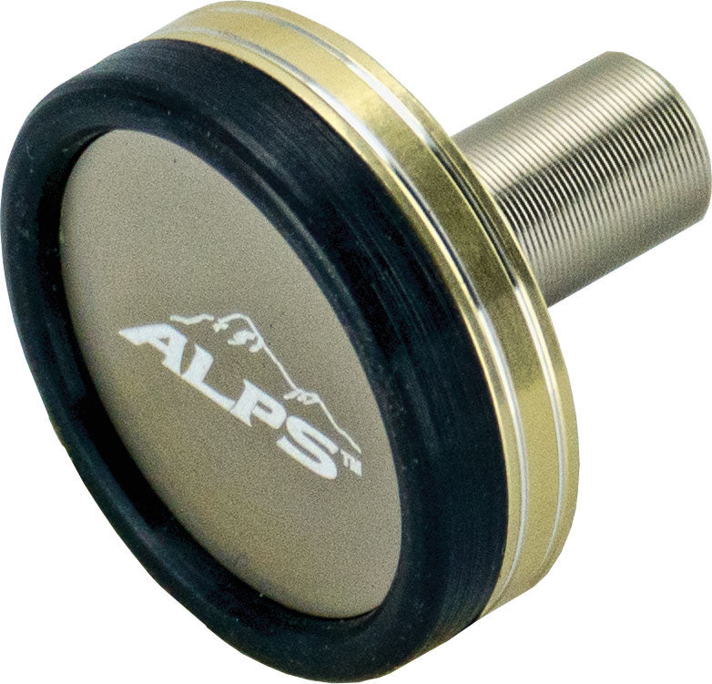 The new ALPS Deluxe Butt Cap is a classy new way to finish off the bottom of your next custom build. 6061 T6 aluminum featuring dual anodization for a super clean, custom look. UV stable rubber ring protects the bottom of your rod. Seven custom colors to choose from. Designed to fit most common cork sizes, measuring 1.06” diameter, we offer.