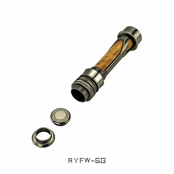 ForeCast Y-Series – Fly Reel Seat (Aluminum w/ Wood or Aluminum Insert)