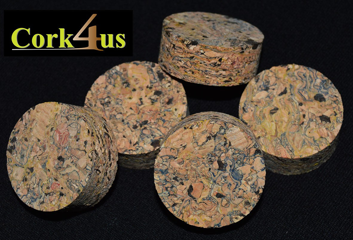 Cork4us Cork ring - Meadow 1 1/4" x 1/2" = 32 x 12.7mm with hole 1/4" = 6 mm