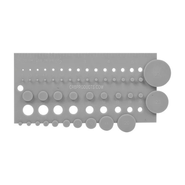 CRB Tip Top & Guide Sizing Gauge