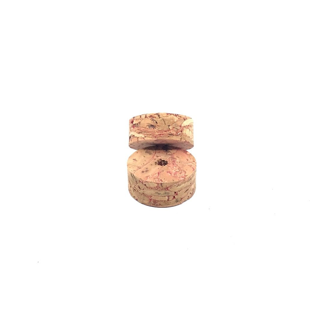 Cork ring - RIVER RED 1 1/4" x 1/2" = 32 x 12.7mm with hole 1/4" = 6 mm