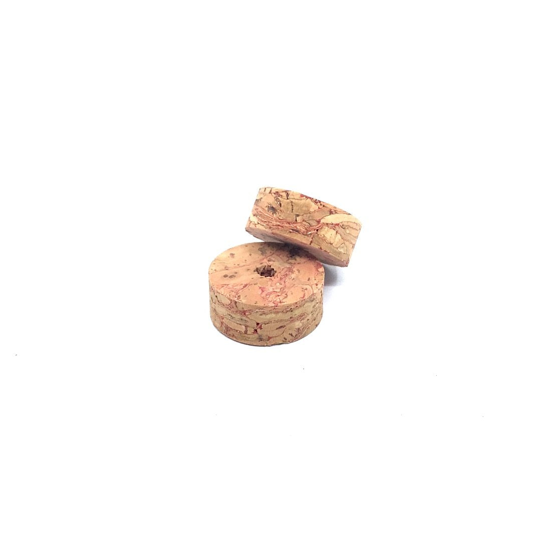 Cork ring - RIVER RED 1 1/4" x 1/2" = 32 x 12.7mm with hole 1/4" = 6 mm
