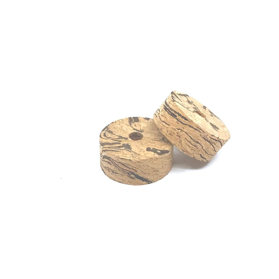 Cork rings WAVE 1  1 1/4" x 1/2" (32mm x 13mm)  with hole 1/4" (6mm)