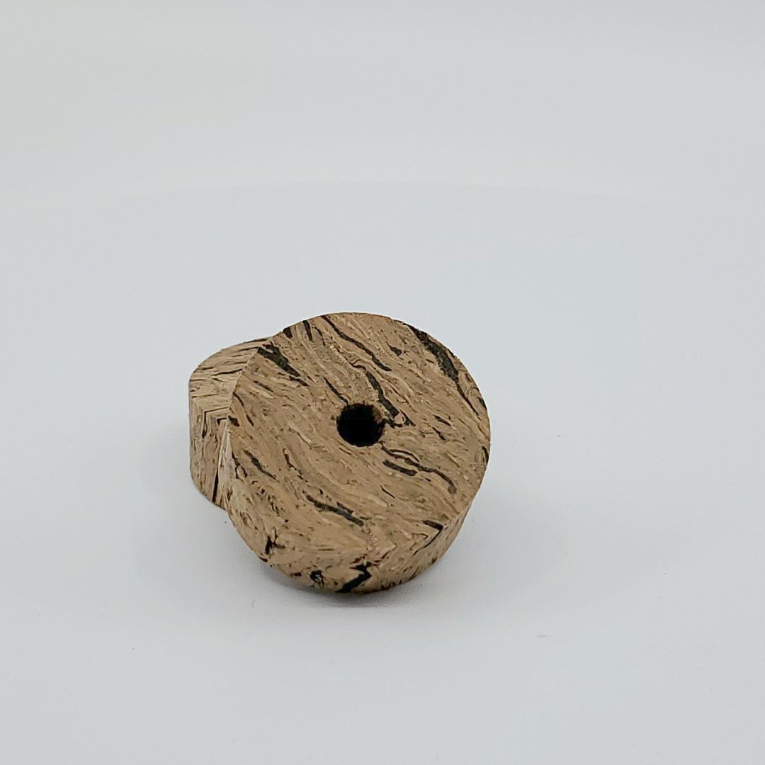 Cork rings WAVE 2  1 1/4" x 1/2" (32mm x 13mm)  with hole 1/4" (6mm)