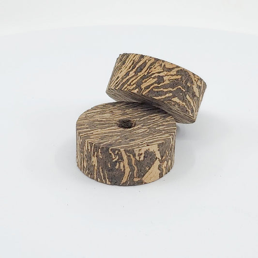 Cork ring - CACTUS 3  1 1/4" x 1/2" = 32 x 12.7mm  with hole 1/4" = 6 mm 