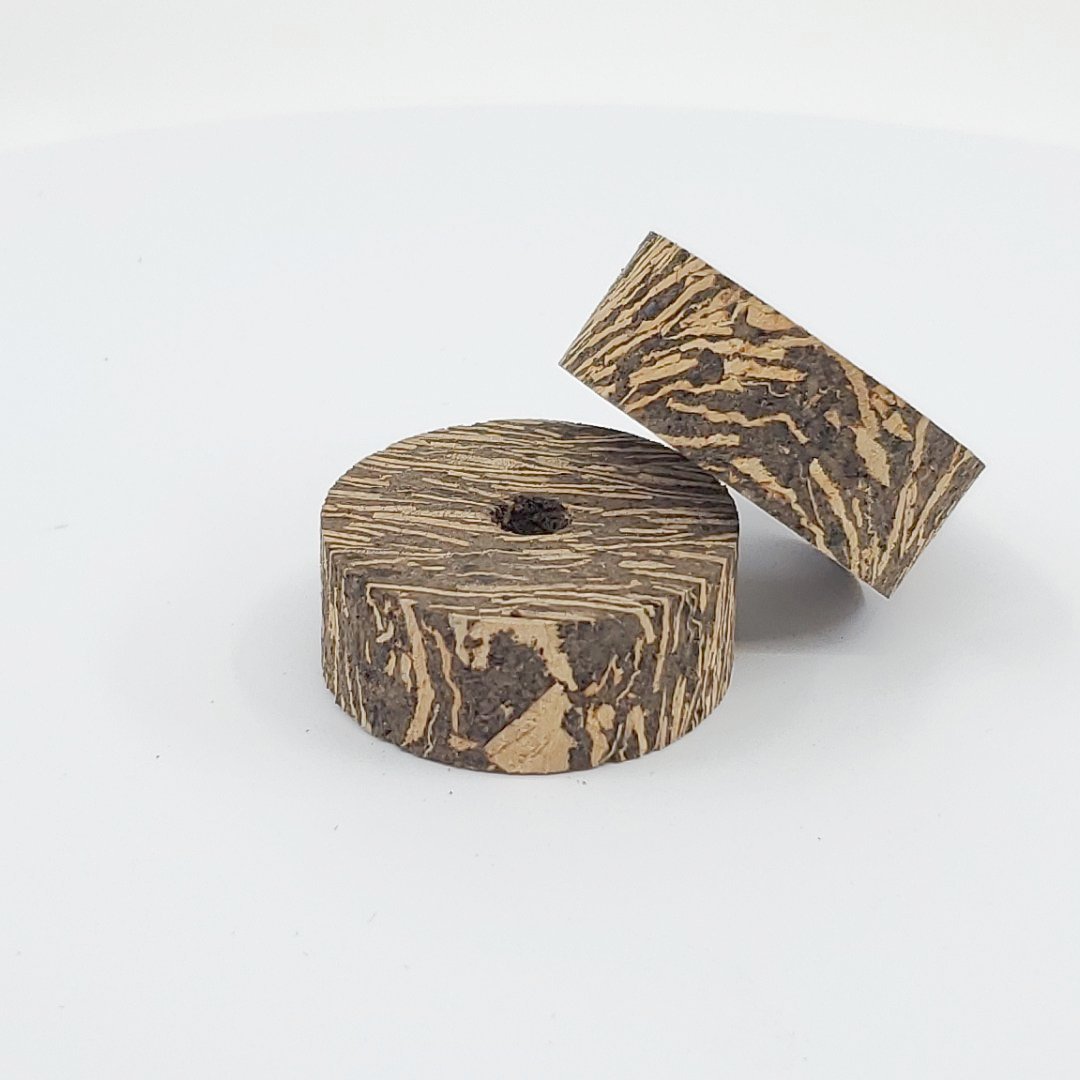 Cork ring - CACTUS 3  1 1/4" x 1/2" = 32 x 12.7mm  with hole 1/4" = 6 mm 