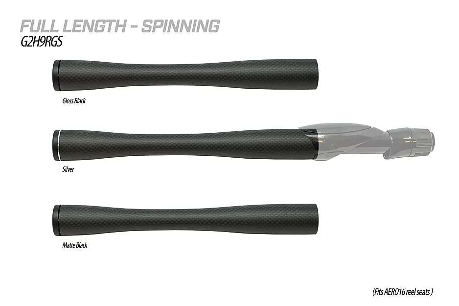 G2 9"  Carbon Spinning grip