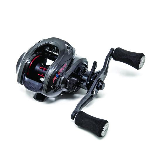 These Premium Carbon ProStaff LP8 casting reels are prototype high speed 8.0:1 retrieves incorporated into a small light weight ergo frame. Only a limited supply available and it's an opportunity to obtain an unbranded prototype version prior to them hitting the market with other labels and their various different configurations. 