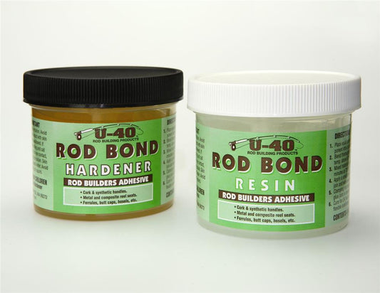 The rod builders adhesive designed by a rod builder engineer for rod builders. A two-part, tough, durable yet flexible epoxy adhesive, made specifically for fishing rods and the unique applications that rod building requires