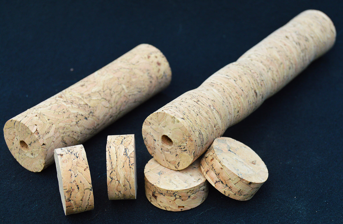 Cork4us Cork rings River 1 1 1/4" x 1/2" (32mm x 13mm)  with hole 1/4" (6mm)