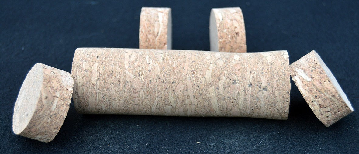 Cork4us Cork ring - Sunrise  1 1/4" x 1/2" = 32 x 12.7mm  with hole 1/4" = 6 mm